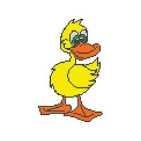 porcelain mosaic design duck