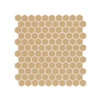 hexagon mosaic cream