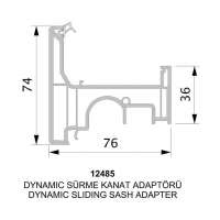 Dynamic Sliding System Profile 6